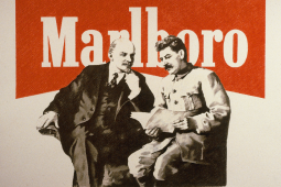 MARLBORO MEN: LENIN, STALIN, 1990