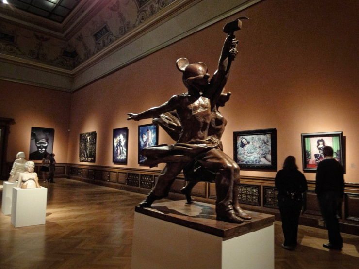 Rudolfinum, Mini and Mickey, Kosolapov, Prague