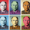 GORBY-MAO series (six paintings), 1991