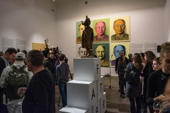 The Moscow Museum of Modern Art presents «Alexander Kosolapov. Lenin Coca-Cola»; 28 NOVEMBER 2017; Открытие выставки «Александр Косолапов. Ленин и Кока-кола» в Московском музее современного искусства; 28 ноября 2017; Photo: George Lesskis